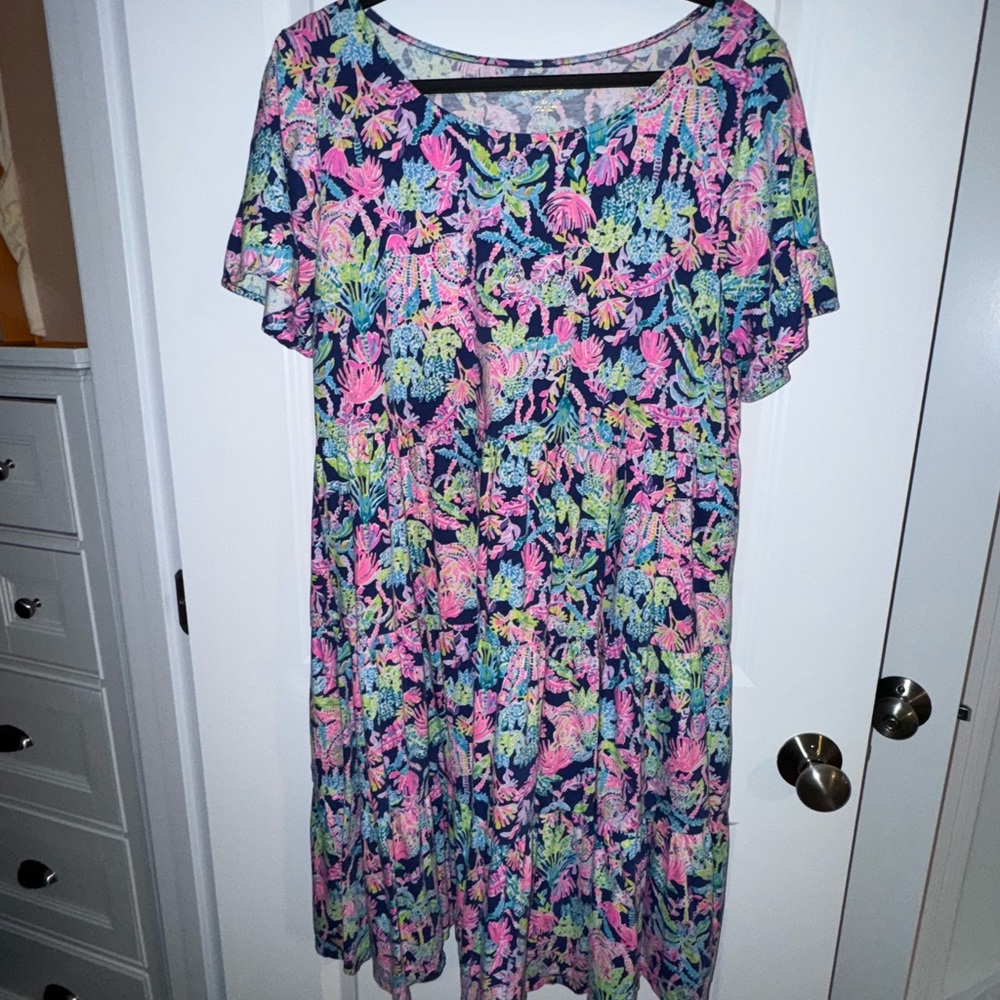 *price drop* Lilly Pulitzer Seen and Herd Flutter Sleeve Dress